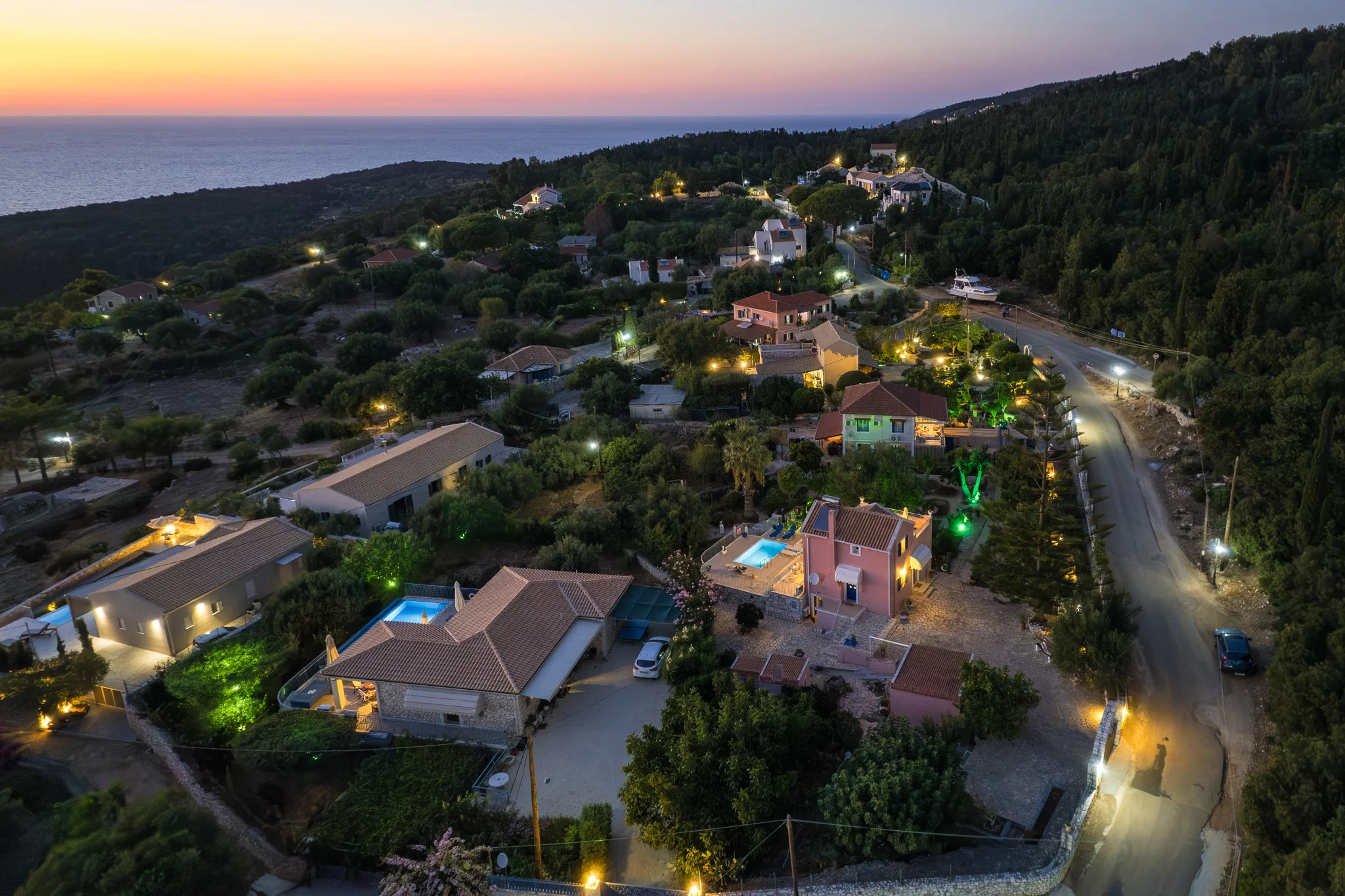 Villa Tzamarelata Kefalonia with pool